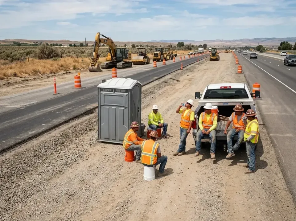 highway-road-construction-crew-007 — frequently asked questions, Porta Potty and Restroom Rentals in Gardnerville Ranchos, NV